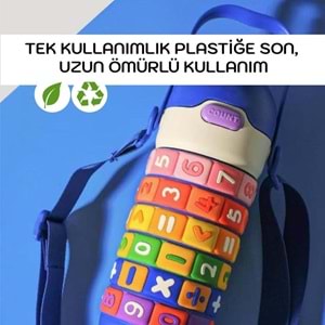 Vagonlife Çelik Termos 430 ml. Mavi
