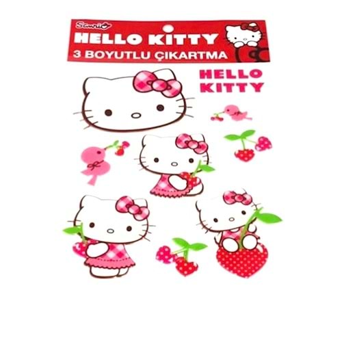 Dolphin Sticker Hello Kitty 3d Hk-St02