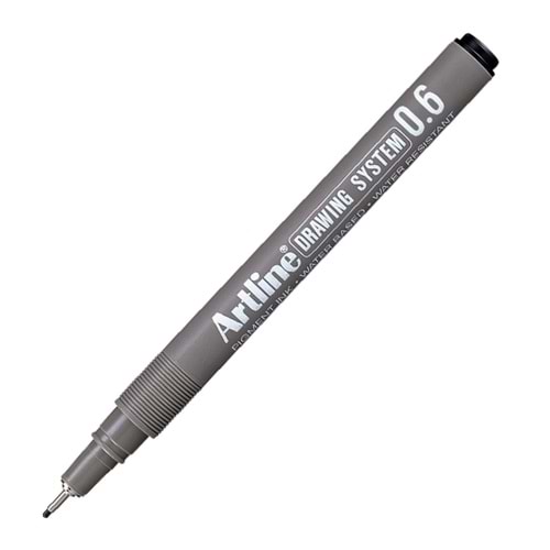 Artline Çizim Kalemi 0.6 MM Siyah EK236