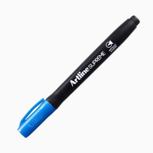 Artline Supreme 1.0 mm Metalik Mavi Permanent Marker Kalem