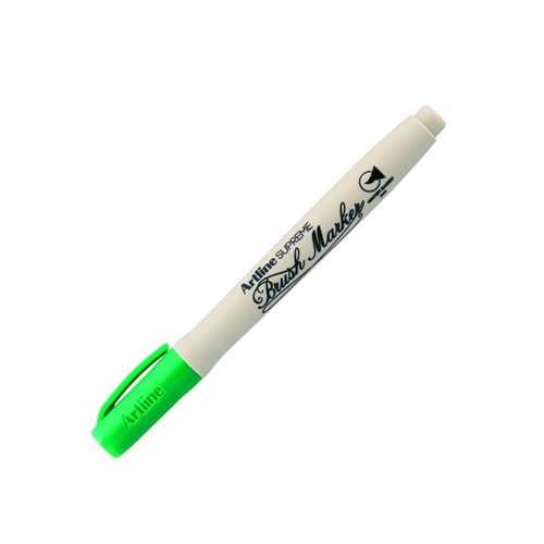 Artline Supreme Brush Marker Esnek Fırça Uçlu Kalem Yeşil
