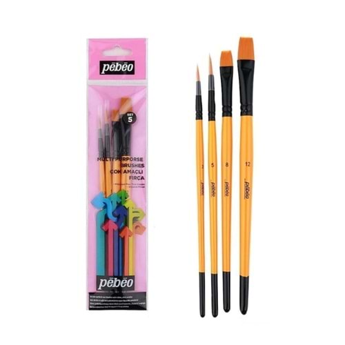 Pebeo Fırça Seti 4 Lü Set-5