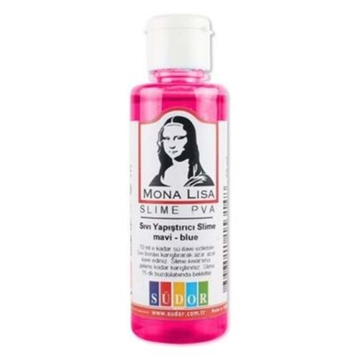 Monalisa Sıvı Slime 70 ml Fosforlu Pembe