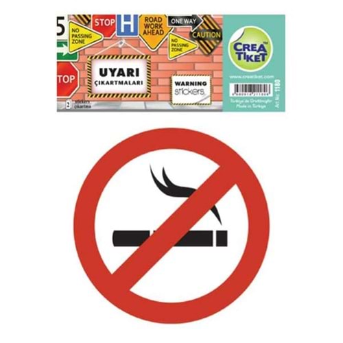 Uyarı Sigara İçilmez İşareti Uyarı Etiketleri