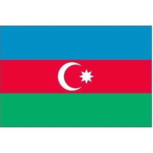 Azerbaycan Bayrağı 70x105