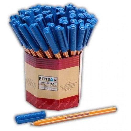 Pensan Ofispen 1010 Tükenmez Kalem Mavi 60 Lı Paket