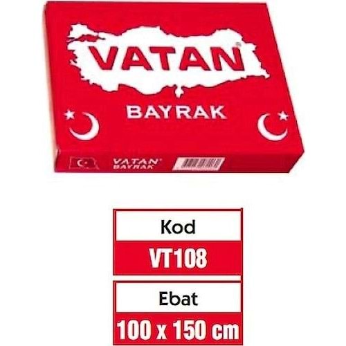 Vatan Bayrak 100x150 cm
