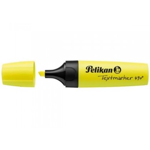 Pelikan 490 Fosforlu İşaretleme Kalem Sarı