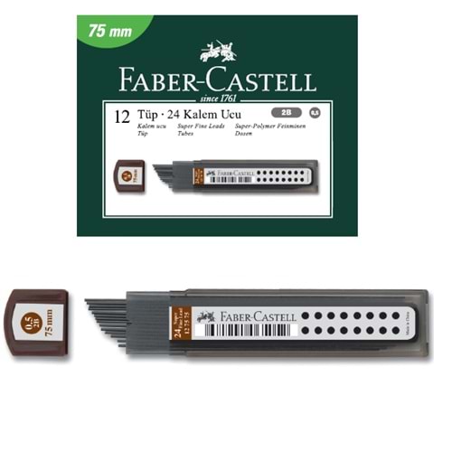 Faber-Castell Super Fine Min Kalem Ucu 2B 0.5 75 Mm