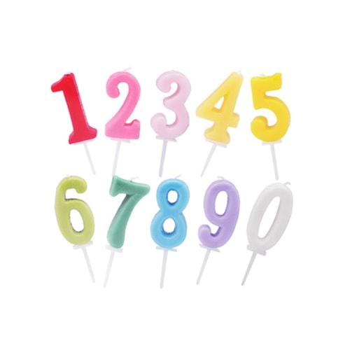 Doğum Günü Mumu Sayılar