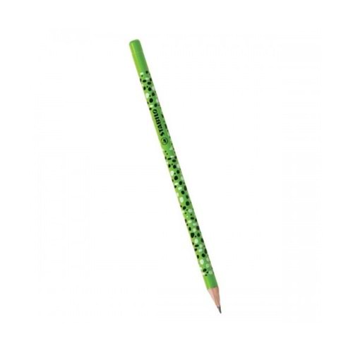 Stabilo Sprinkle Yeşil Yuvarlak Siyah Kurşun Kalem 2B
