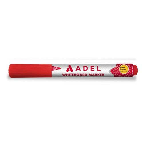 Adel Beyaz Tahta Kalemi Kırmızı