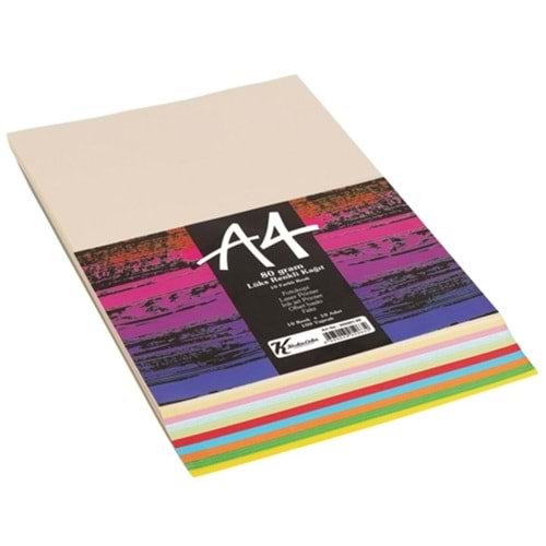 Keskin Color A4 100 Lü Renkli Karş. Fotokopi Kağıdı