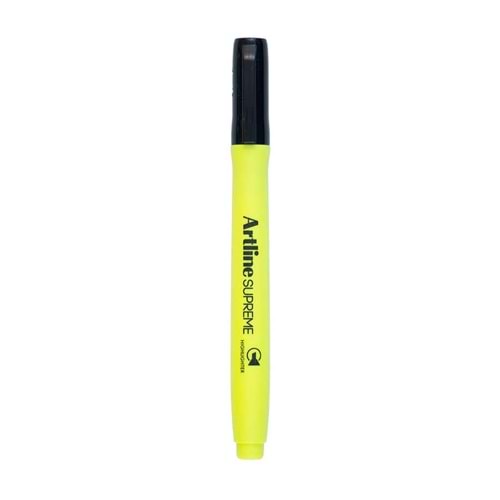 Artline Supreme Fosforlu Kalem Kesik Uç 4.0mm Sarı