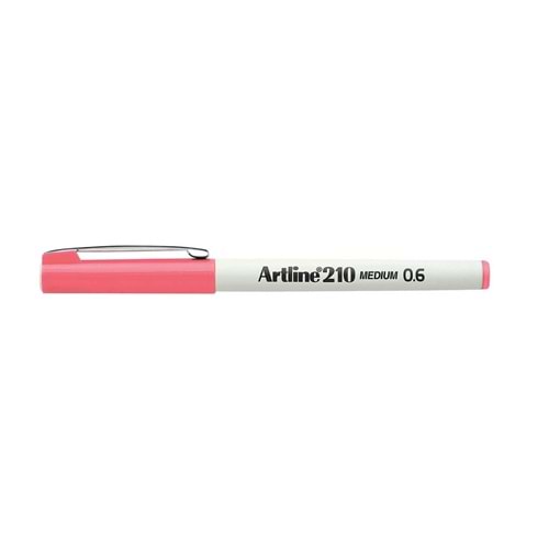 Artline 210N Keçe Uçlu Yazı Kalemi 0.6 mm Pembe
