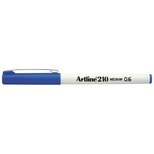 Artline 210N Keçe Uçlu Yazı Kalemi 0.6 mm Mavi
