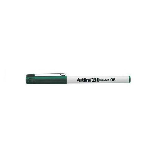 Artline 210N Keçe Uçlu Yazı Kalemi 0.6 mm Koyu Yeşil