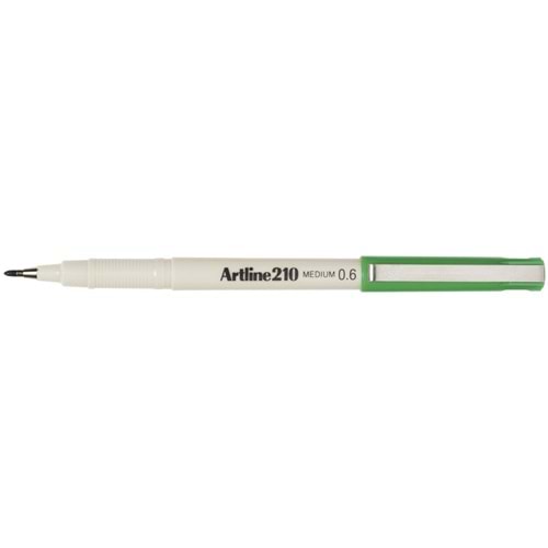 Artline 210N Keçe Uçlu Yazı Kalemi 0.6 mm Yeşil