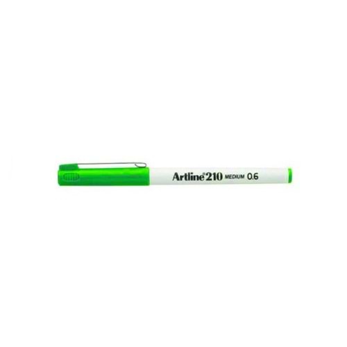 Artline 210N Keçe Uçlu Yazı Kalemi 0.6 mm Açık Yeşil