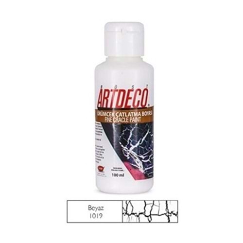 Artdeco Örümcek Çatlatma Boyası Beyaz 28d-1019 100 ml