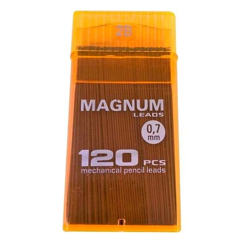 Magnum 0.7 Kalem Ucu 120 Li 60 Mm. 2B Şeffaf Turuncu