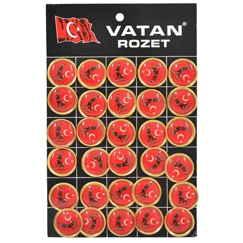 Vatan Yaka Rozeti VT617