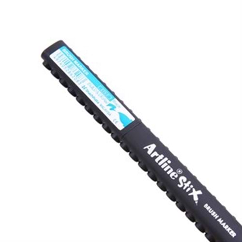 Artline Stix Brush Marker Siyah