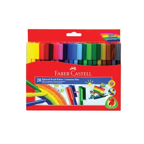 Faber-Castell Eğlenceli Keçeli Kalem 20Li