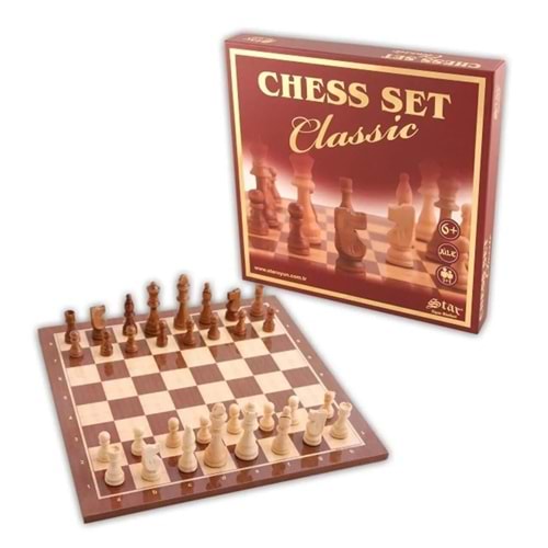 Star Chess Set Classic Büyük Satranç Takımı