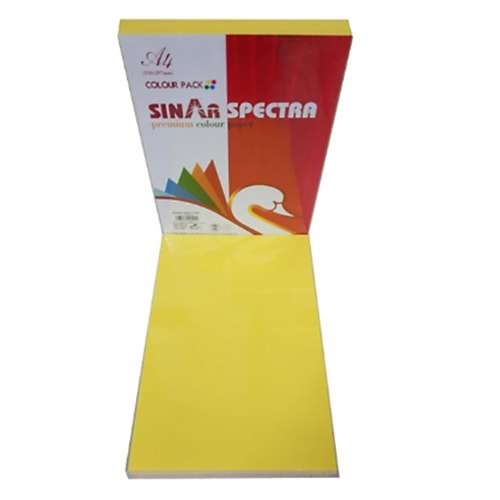 Renkli Fotokopi Kağıdı A4 IT210 Limon Sarı 80 Gr. 500 Lü