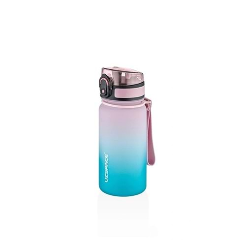 Uzspace Tritan 350 ml Matara Pink-Cyan 3034