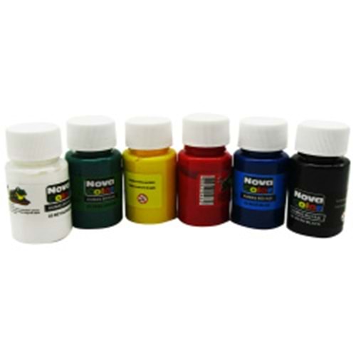 Nova Color Kumaş Boyası Şişe 6 Lı (30 ml*6) NC-188