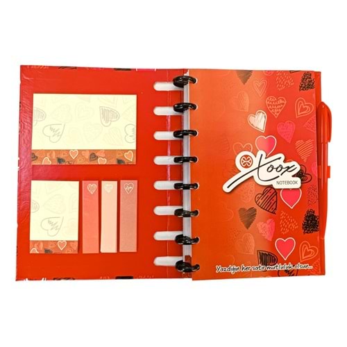 Notyaz A5 Kalemli Notebook XN-9824