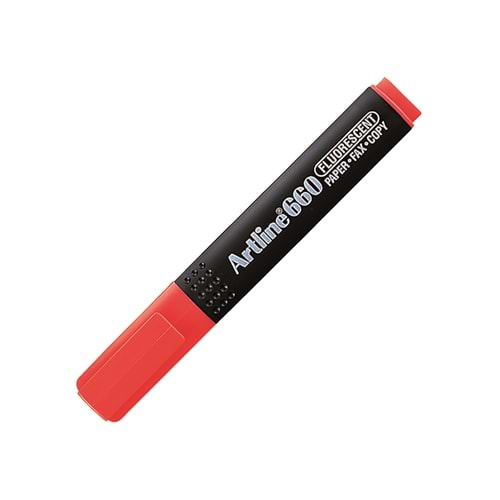 Artline 660 Fosforlu Kalem Kırmızı