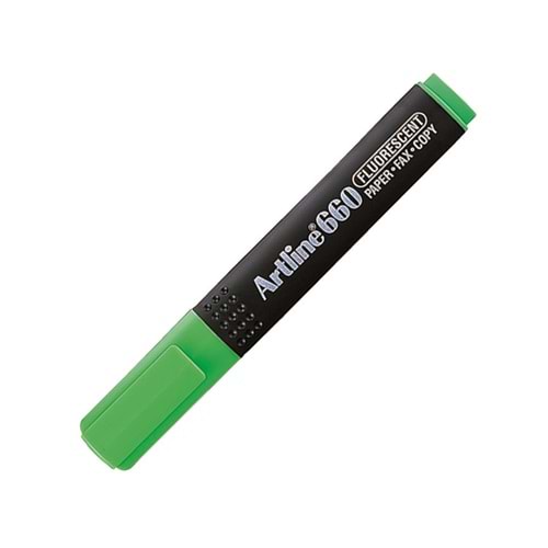 Artline 660 Fosforlu Kalem Yeşil