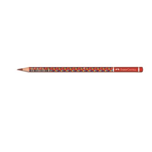 Faber-Castell Başlık Kalemi Bubble Kırmızı 12 Li