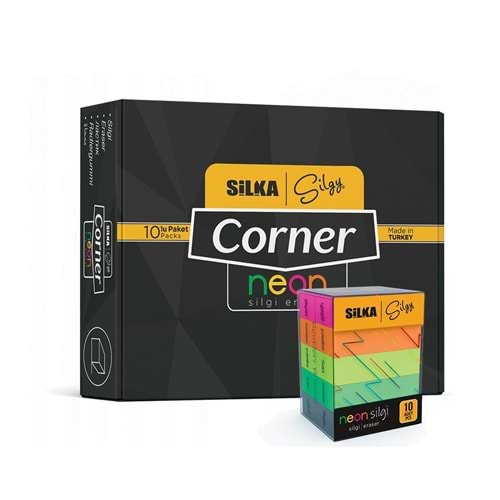Silka Corner Neon Silgi 5 Renk 10 Lu