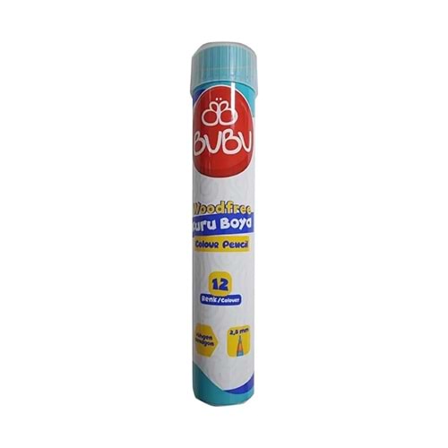 Bu-Bu Woodfree Kuru Boya Tüp 12 Li