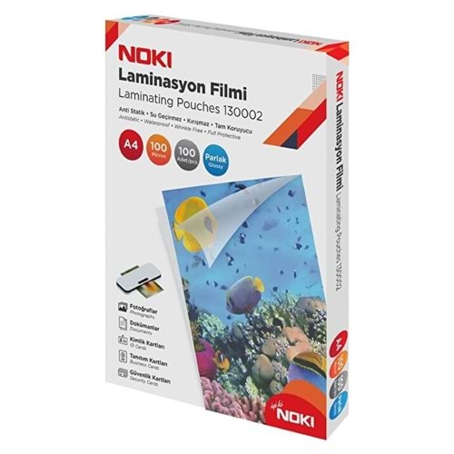 Noki A4 Laminasyon Filmi 100 Mikron 100 Lü Paket