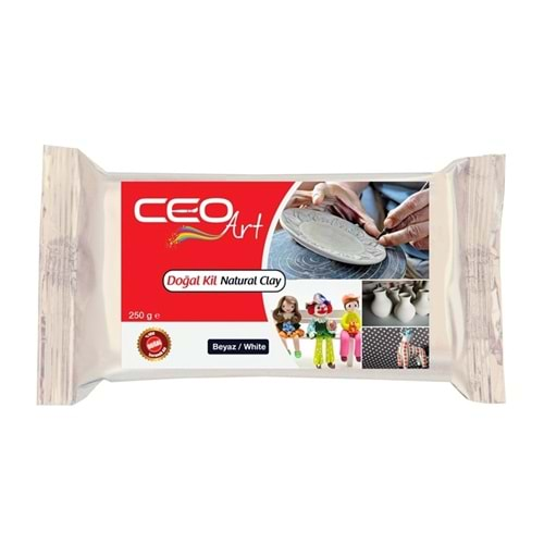 Ceo Art Doğal Kil 250 gr Beyaz