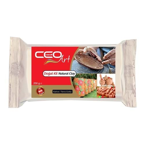 Ceo Art Doğal Kil 250 gr Kahverengi