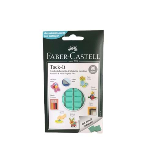 Faber-Castell Tack-it 50 Gr Renkli