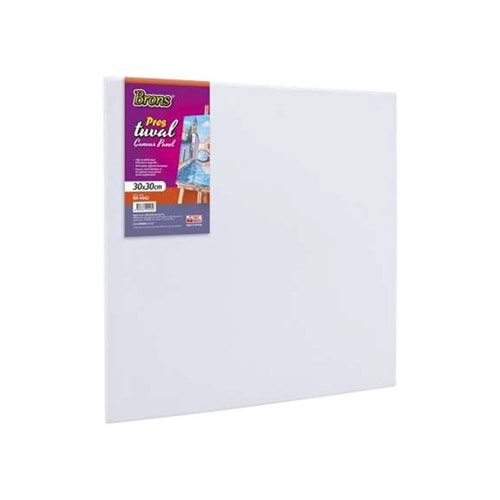 Brons Pres Tuval 30x30 cm