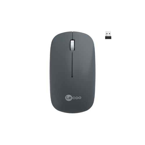 Lenova Lecoo Kablosuz Mouse Sessiz Usb Gri WS214