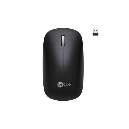 Lenova Lecoo Kablosuz Mouse Sessiz Usb Siyah WS214