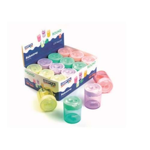 Gıpta Kids Round Hazneli Kalemtraş K1512