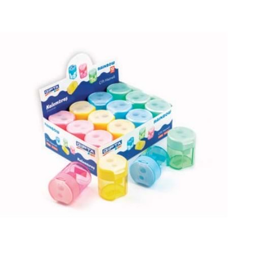 Gıpta Kids Rainbow Hazneli Kalemtraş K1506