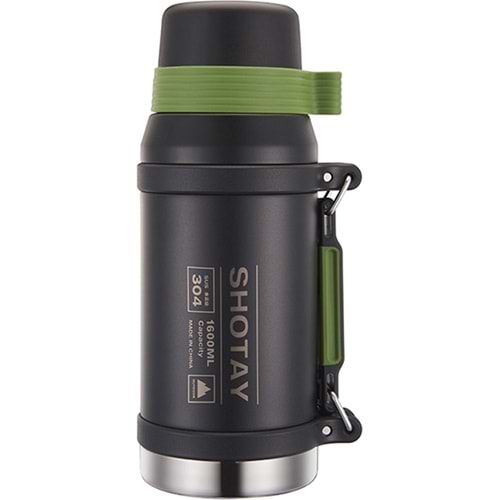Shotay Camper Çelik Termos Matara 1500 ml. ST-8216 (4 Asorti)