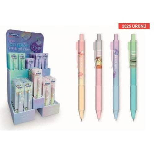 Gıpta Smells Vaniya Kokulu 0.5 mm Jel Kalem
