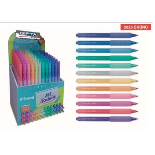 Gıpta Trend Akrilik Jel Kalem 0.7 mm (ASORTİ) F1478